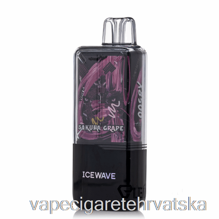 Vape Cigareta Icewave X8500 Jednokratna Sakura Grožđe